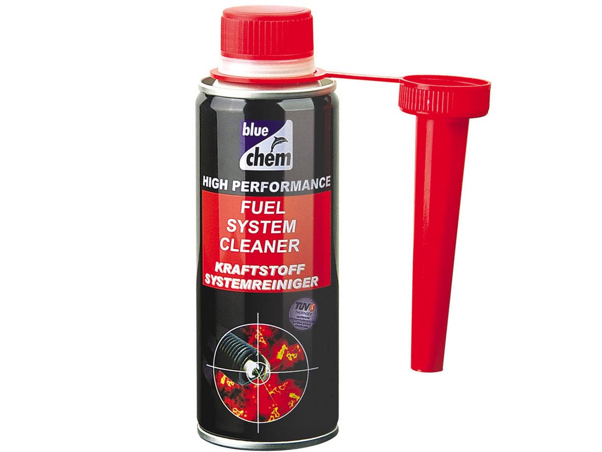 Tổng quan Dung dịch vệ sinh hệ thống xăng cho xe hơi xe máy Bluechem Fuel System Cleaner 250ml