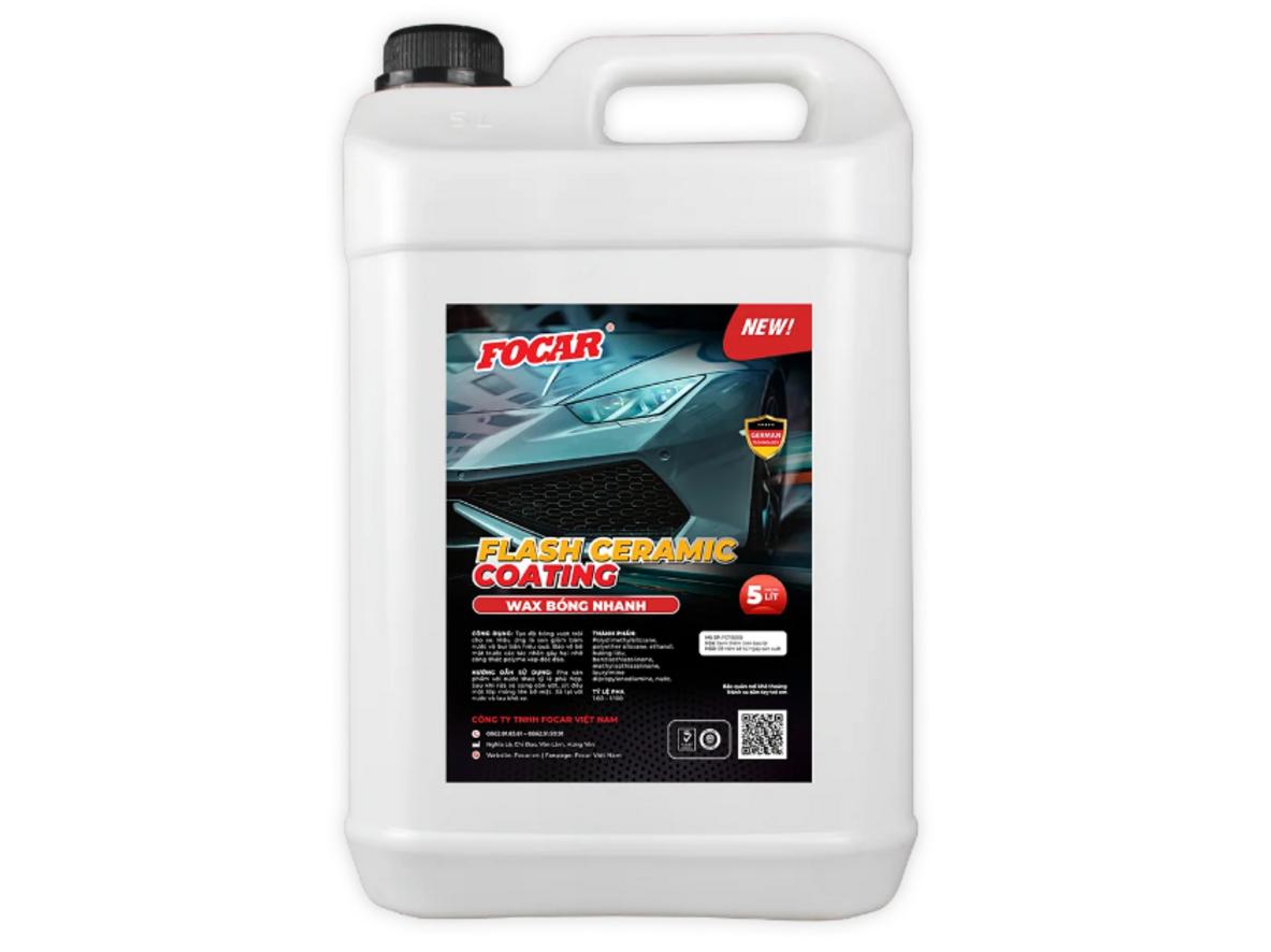 Tổng quan Dung dịch Wax bóng nhanh Flash Ceramic Coating (FC115)