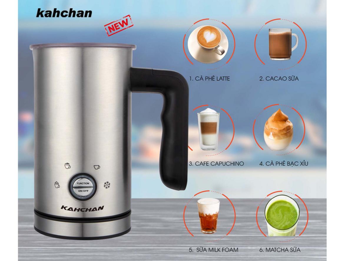 Dung tích 600ml, công suất 550W cho tốc độ pha chế ổn định