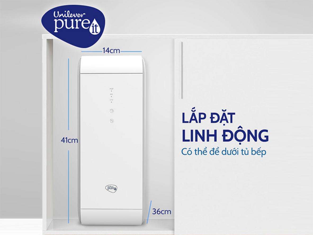 DURAViva™ và hệ thống lọc nhiều bước hỗ trợ nước uống trực tiếp an toàn hơn.
