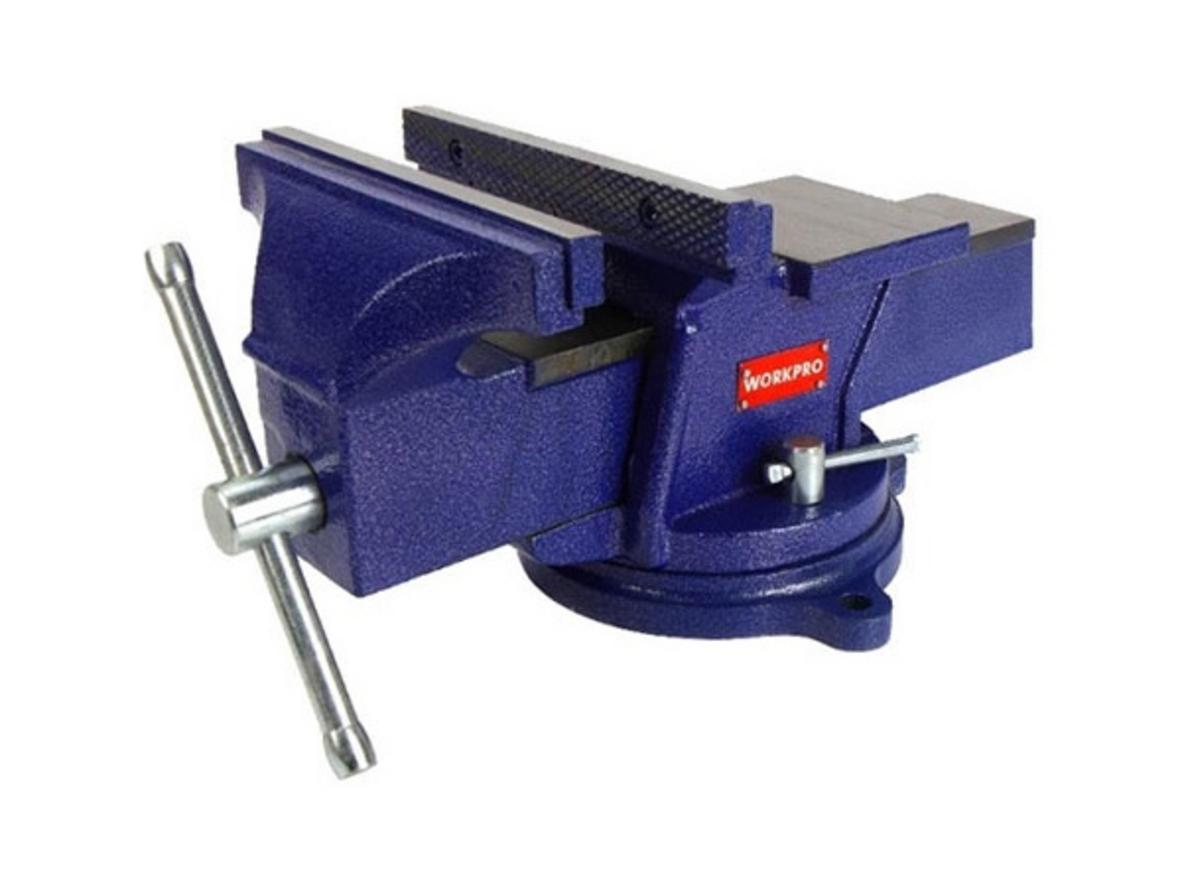 Tổng quan Ê tô bệ khớp xoay Workpro 8 inch 200mm WP233008