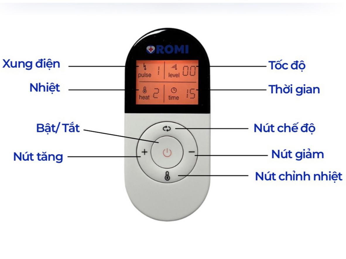 Công nghệ điện xung EMS hỗ trợ thư giãn vùng cổ vai gáy