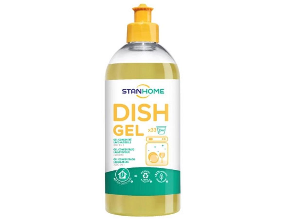 Tổng quan Gel rửa bát đậm đặc chuyên dụng cho máy rửa bát All in one Stanhome Dish gel 500ml (hương cam bưởi )