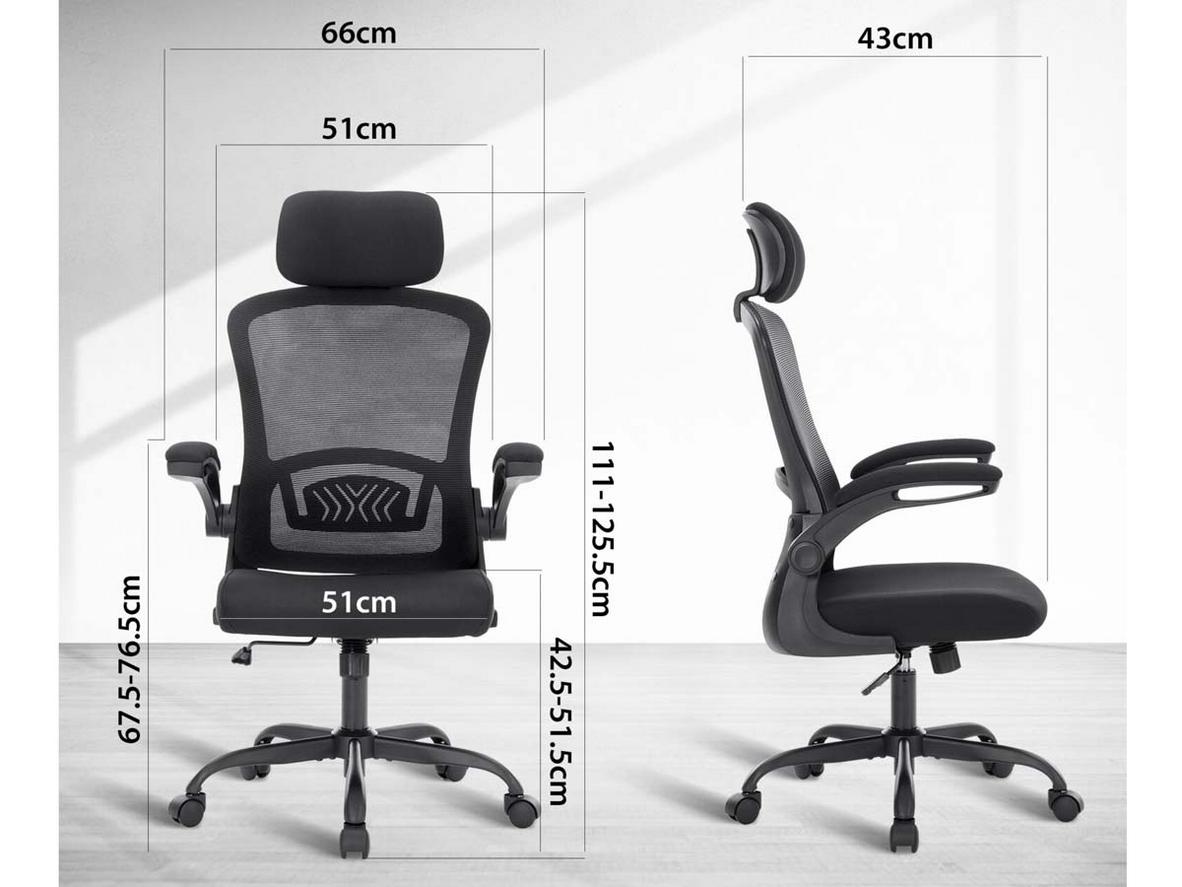 Tổng quan Ghế công thái học ergonomic Warrior Pawn series WEC106 Black
