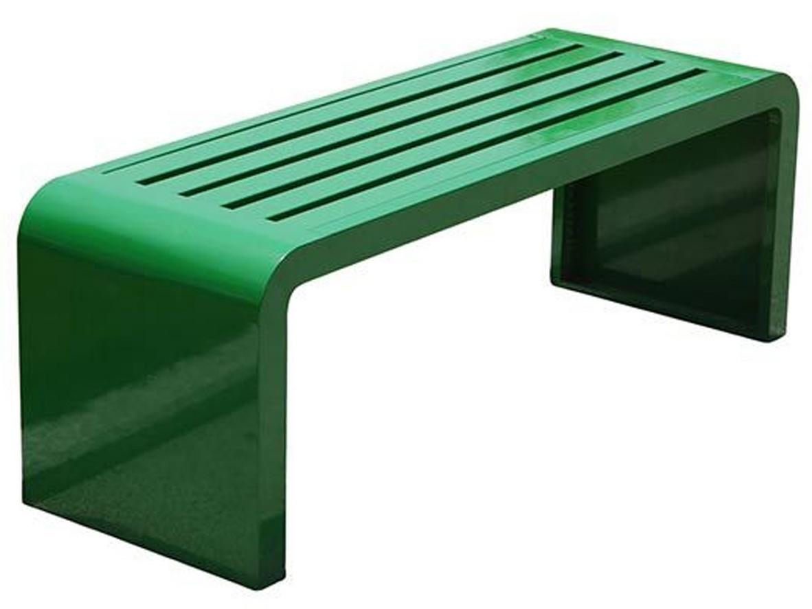 Tổng quan Ghế công viên không tựa 120cm (thép phun sơn)