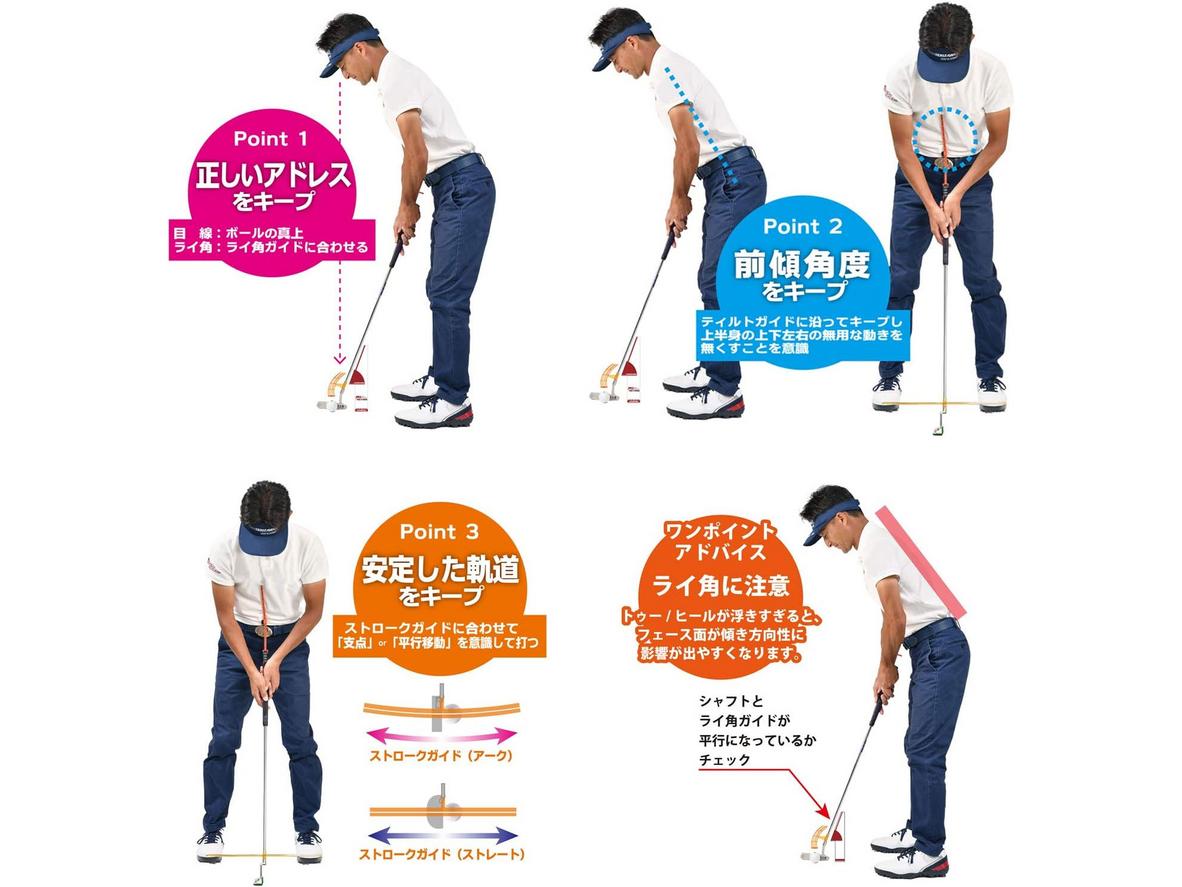 Giữ tư thế putting chuẩn với Tabata GV0194