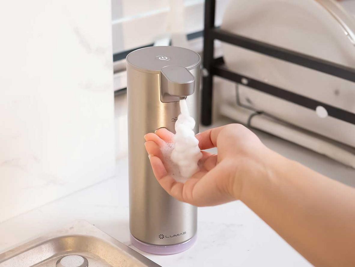 Hai mức tạo bọt 0.4g và 0.8g cho nhu cầu sử dụng khác nhau.