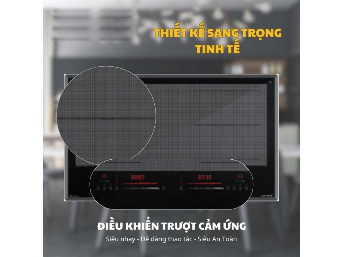 Công nghệ Half Bridge Smart INVERTER giúp tiết kiệm điện và giữ nhiệt ổn định.