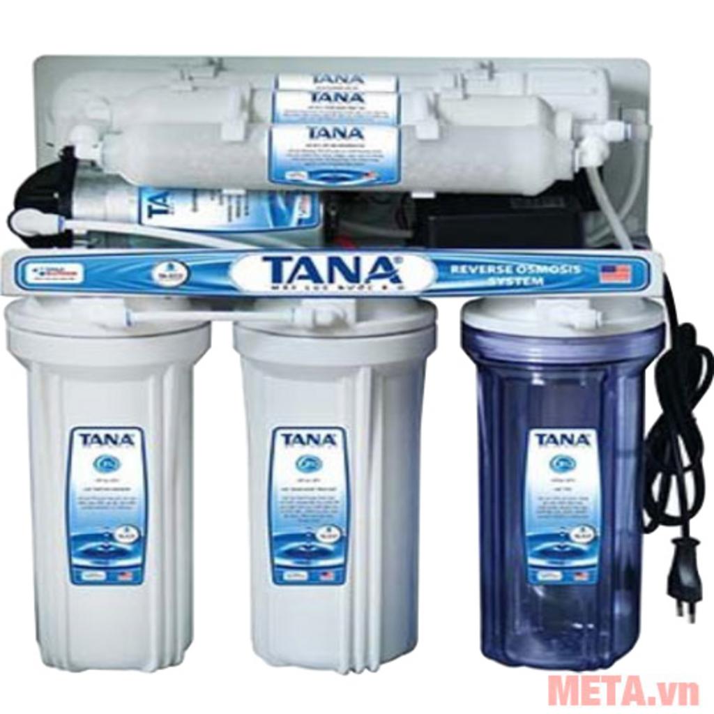 Sơ đồ 8 lõi lọc của máy lọc nước RO Tân Á Nanometer Silver 8 lõi
