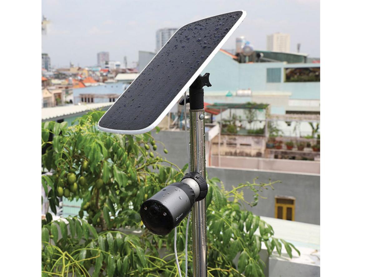 Tế bào quang điện tối ưu hiệu suất sạc.