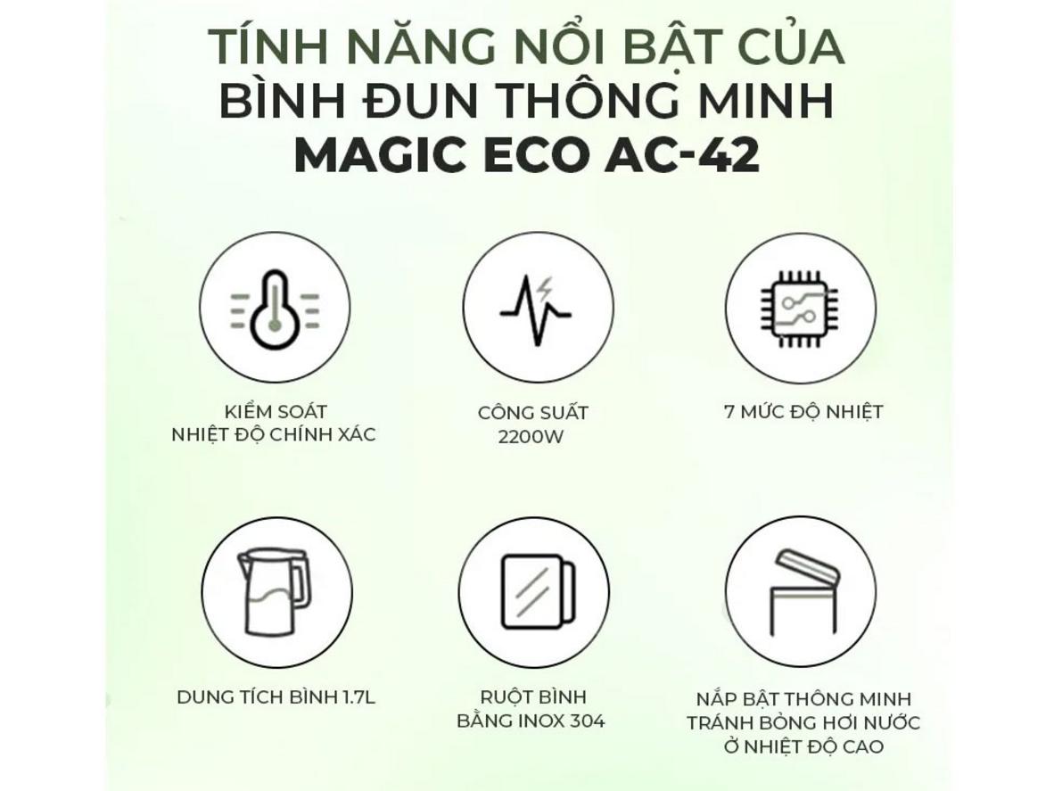 Ruột inox 304 và tính năng an toàn tự ngắt