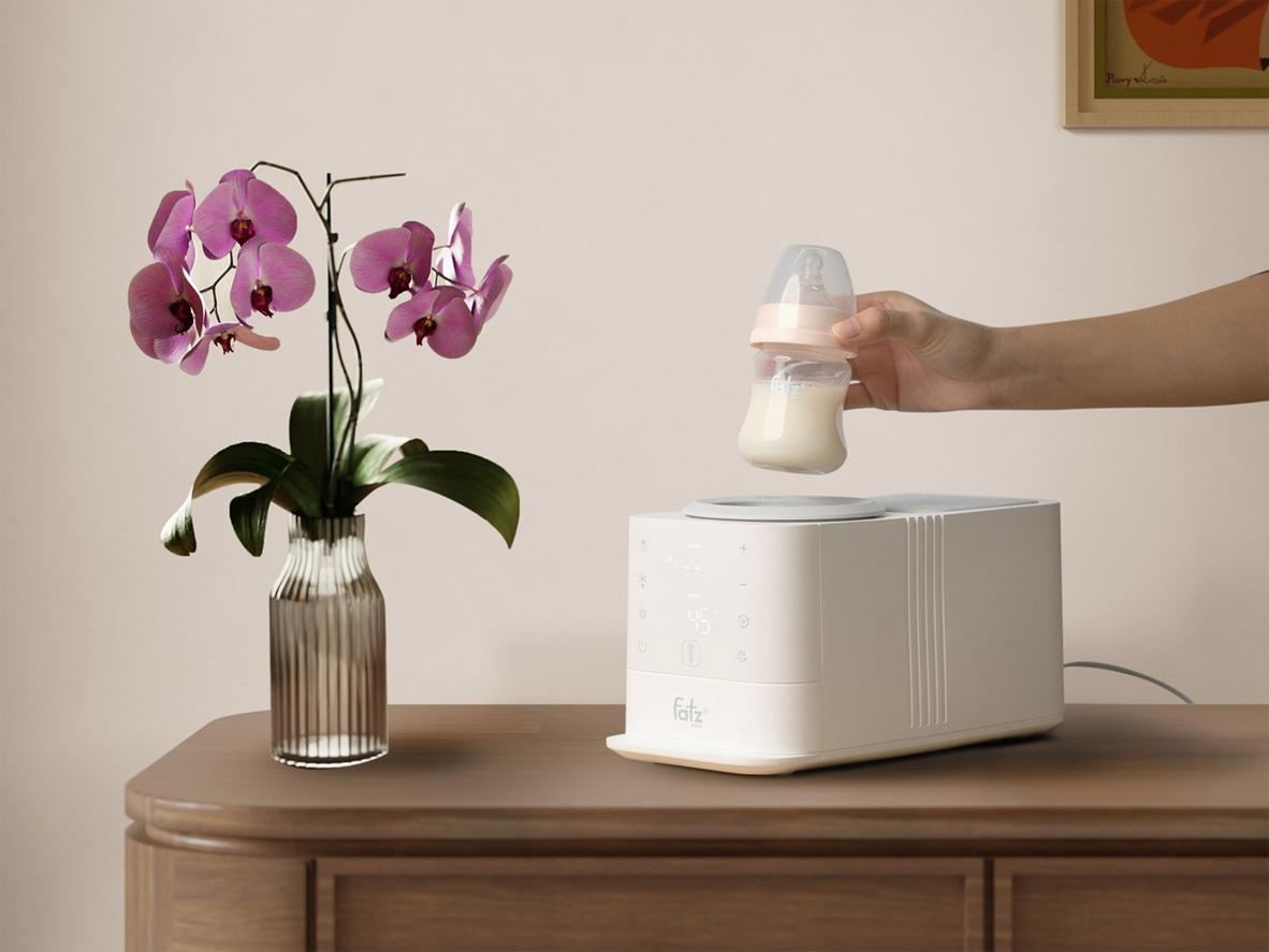 Cơ chế lắc sữa 360° hai chiều