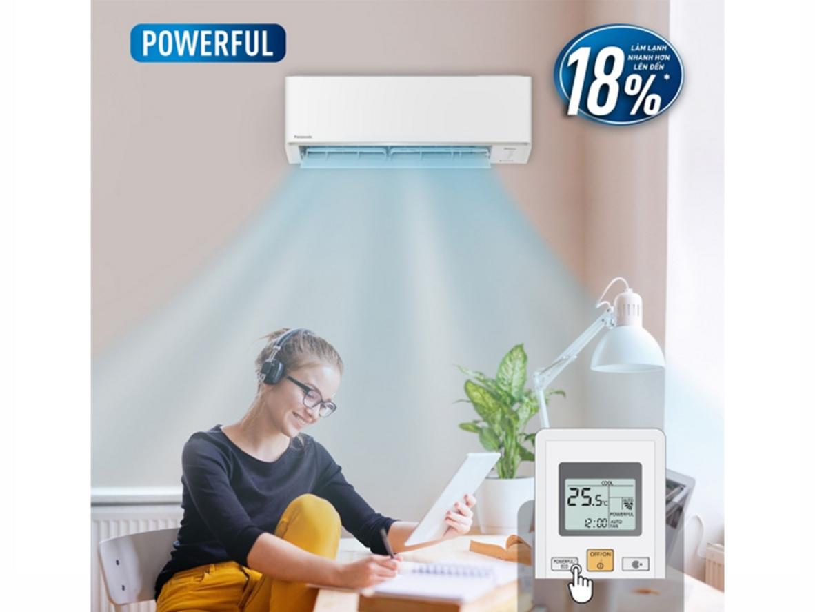 Làm lạnh nhanh và đều cho không gian 20–30m²