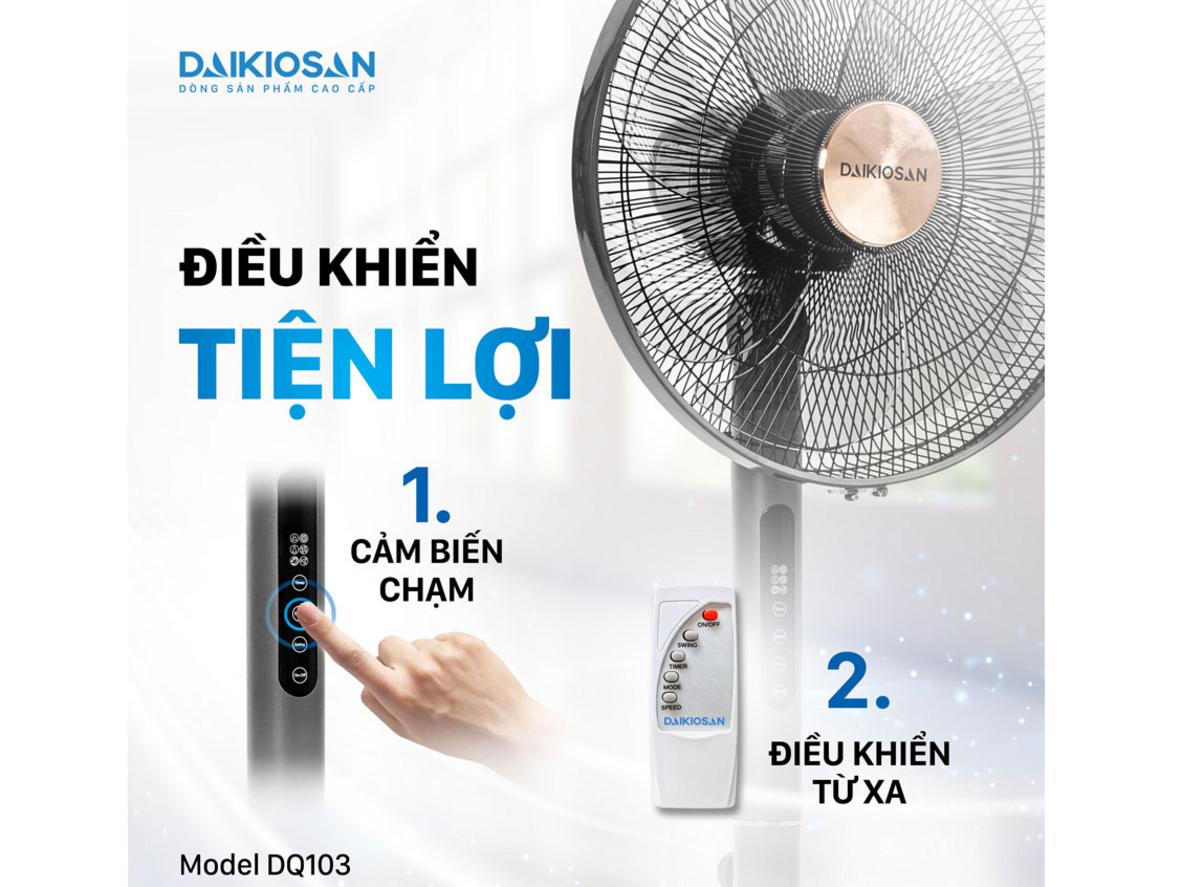 Công suất 80W giúp làm mát nhanh và hiệu quả.