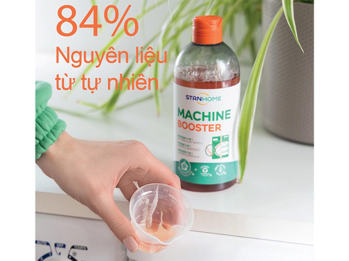 Làm sạch sâu cặn bẩn, dầu mỡ và cặn canxi