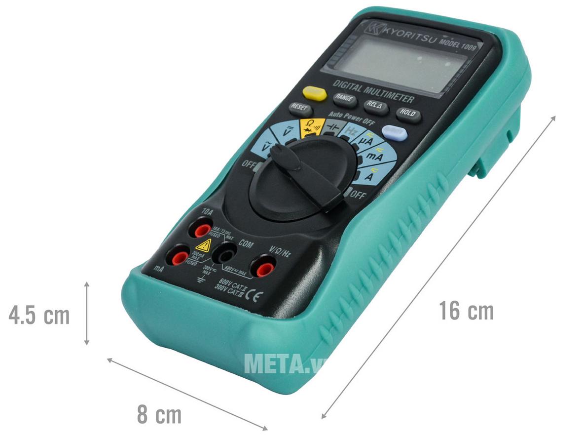 LCD 4000 count hiển thị rõ ràng, dễ đọc