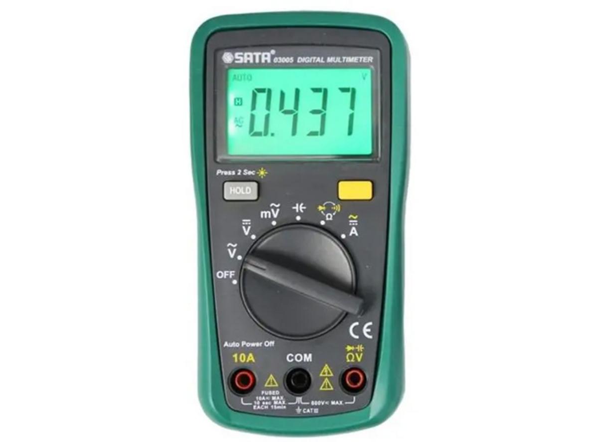 LCD rõ nét, Data Hold và Auto-range tiện dụng.