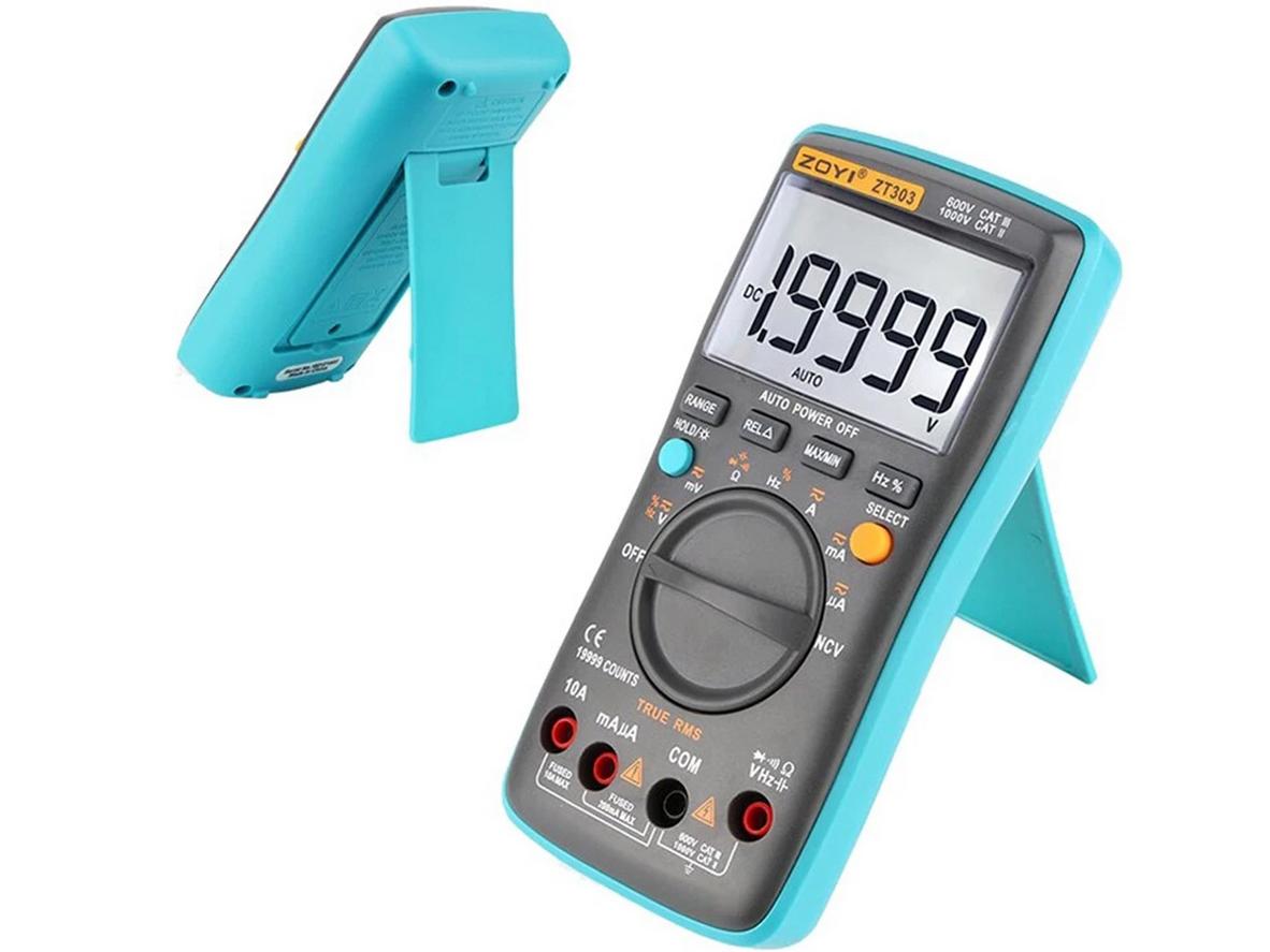 LCD rõ nét, Data Hold tiện dụng, thiết kế gọn nhẹ.