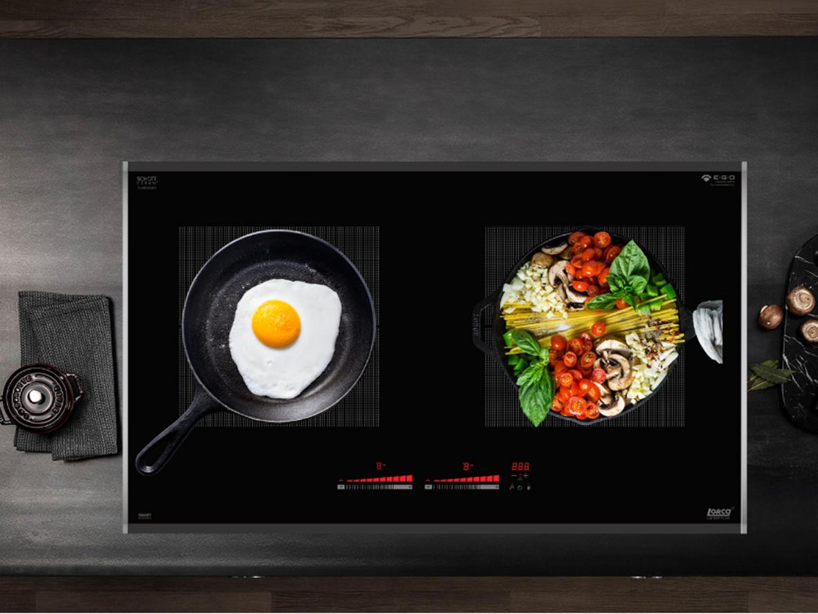 Linh kiện Đức và mặt kính Schott Ceran bền đẹp