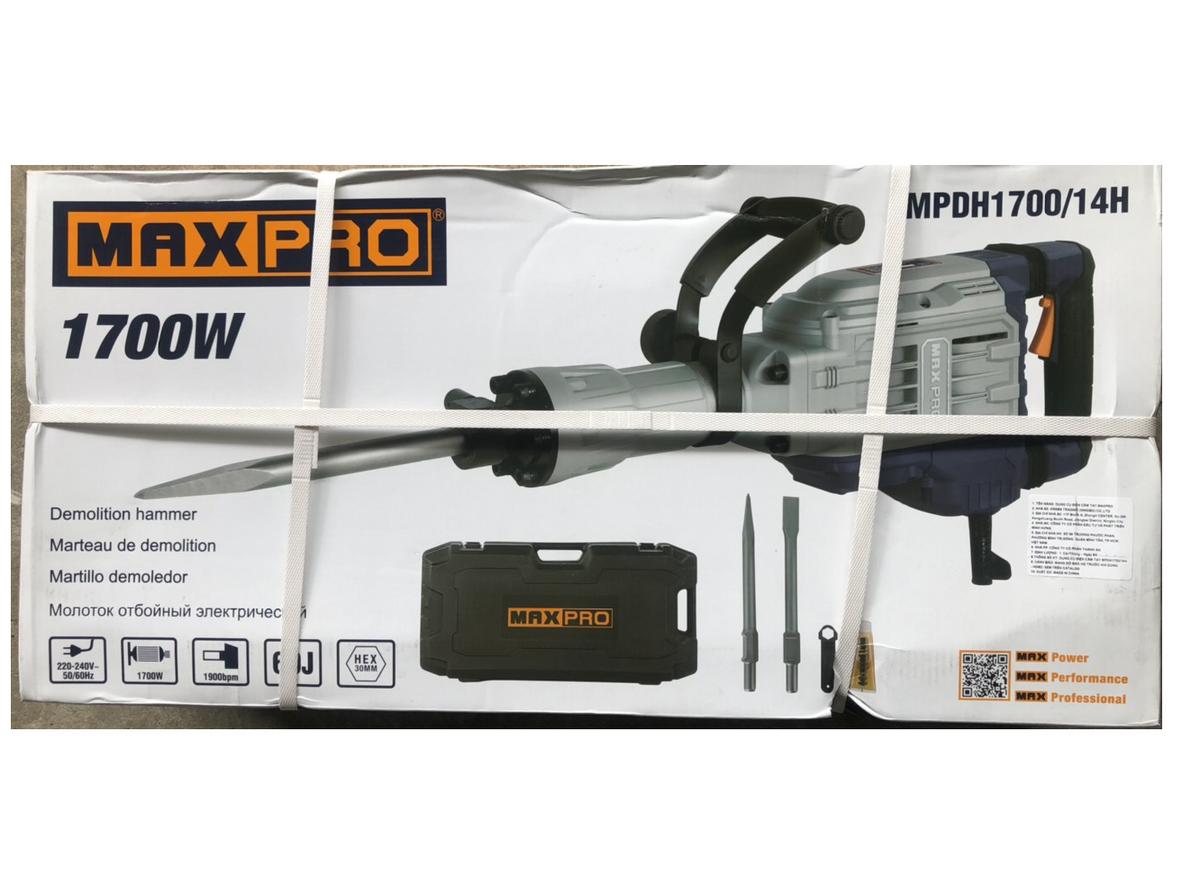 Lực đập 60J và tốc độ 1.900 nhịp/phút