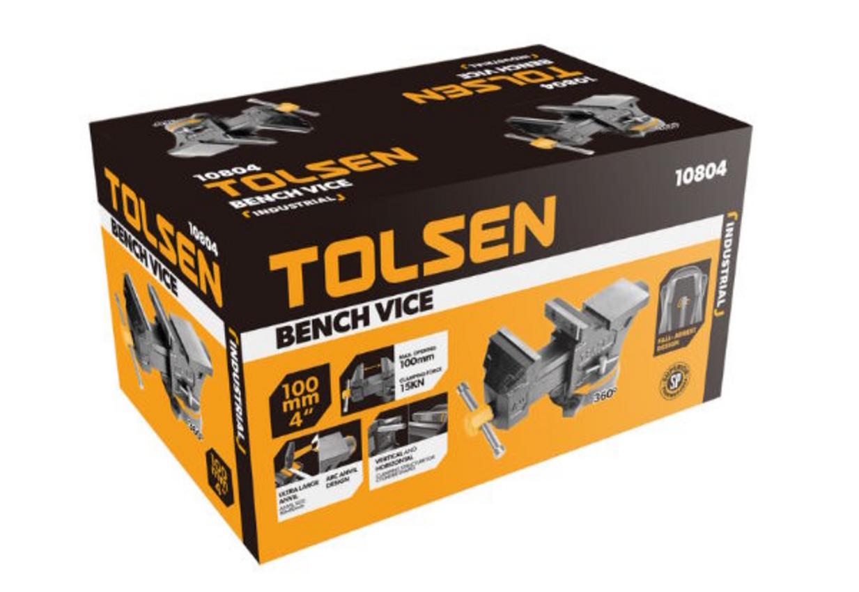 Lực kẹp 15KN giúp giữ phôi ổn định khi làm việc.
