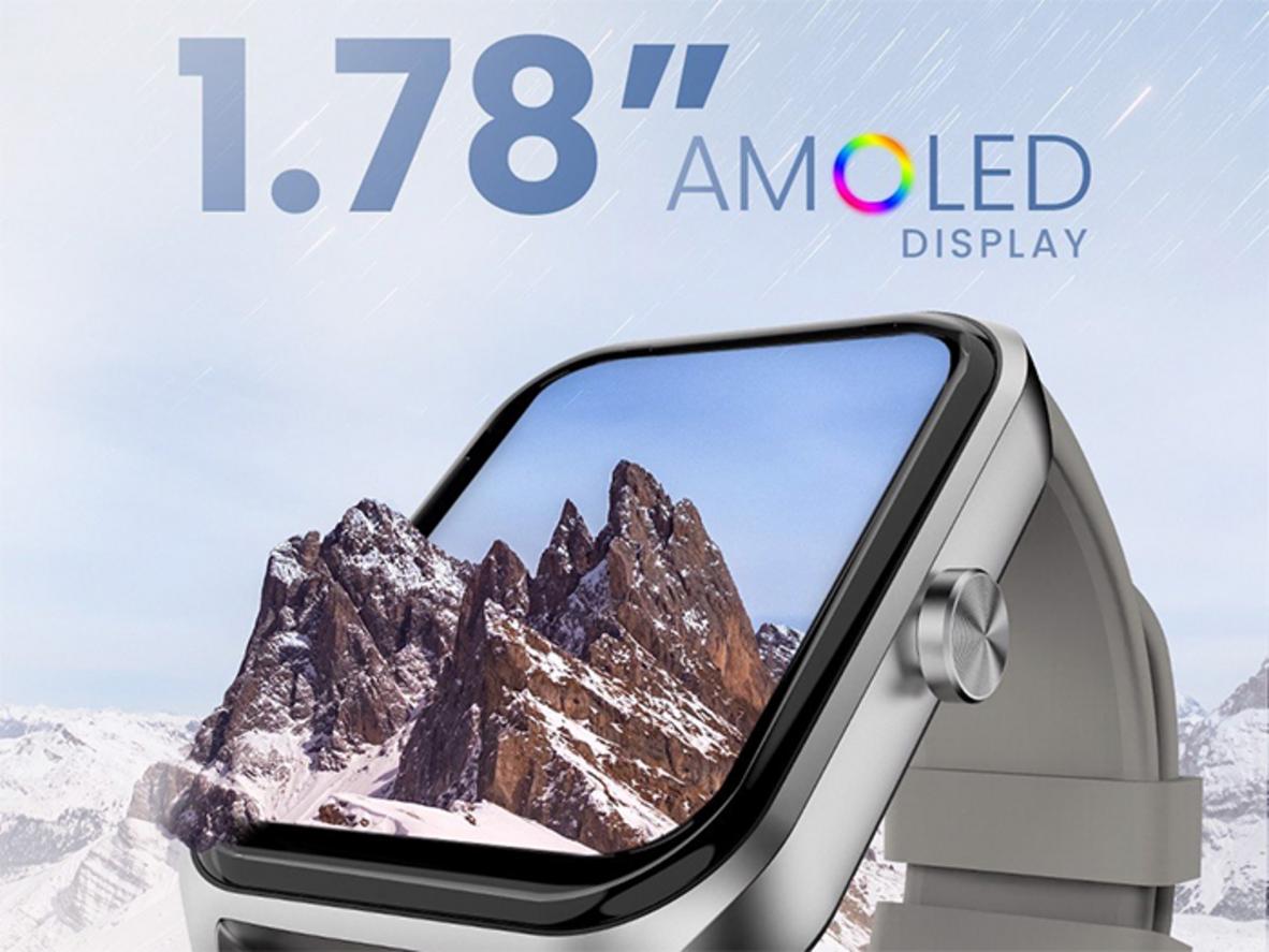 Màn hình AMOLED 1.78 inch sắc nét, sống động.
