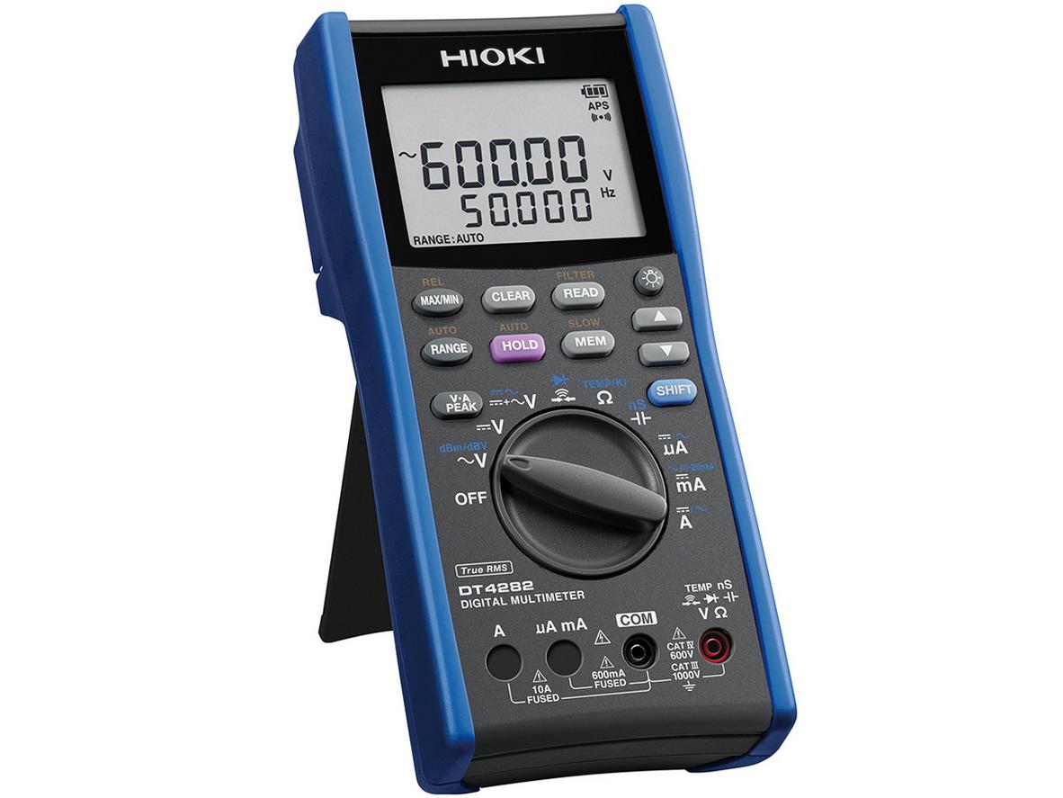 Màn hình LCD hiển thị kép giúp theo dõi nhiều giá trị cùng lúc.