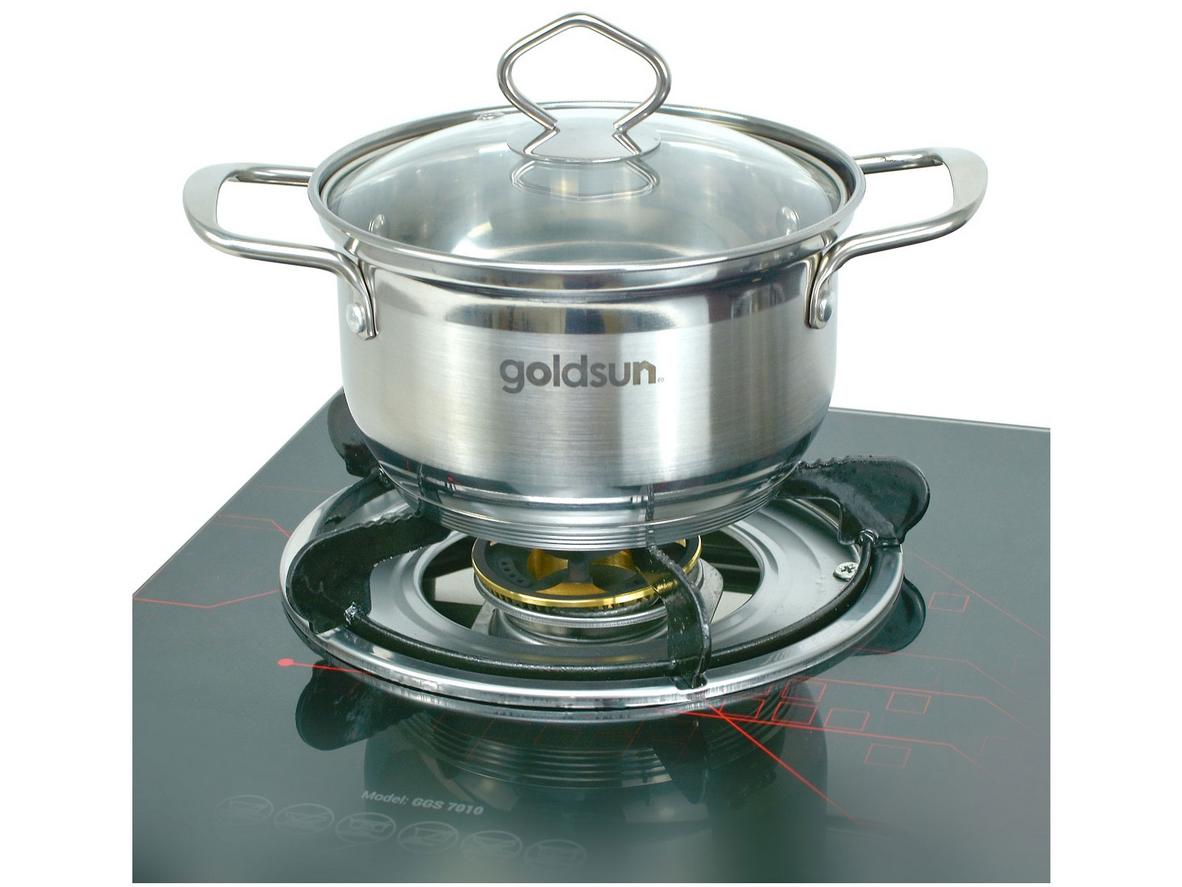 Mặt kính cường lực 7mm sang đẹp và dễ vệ sinh.