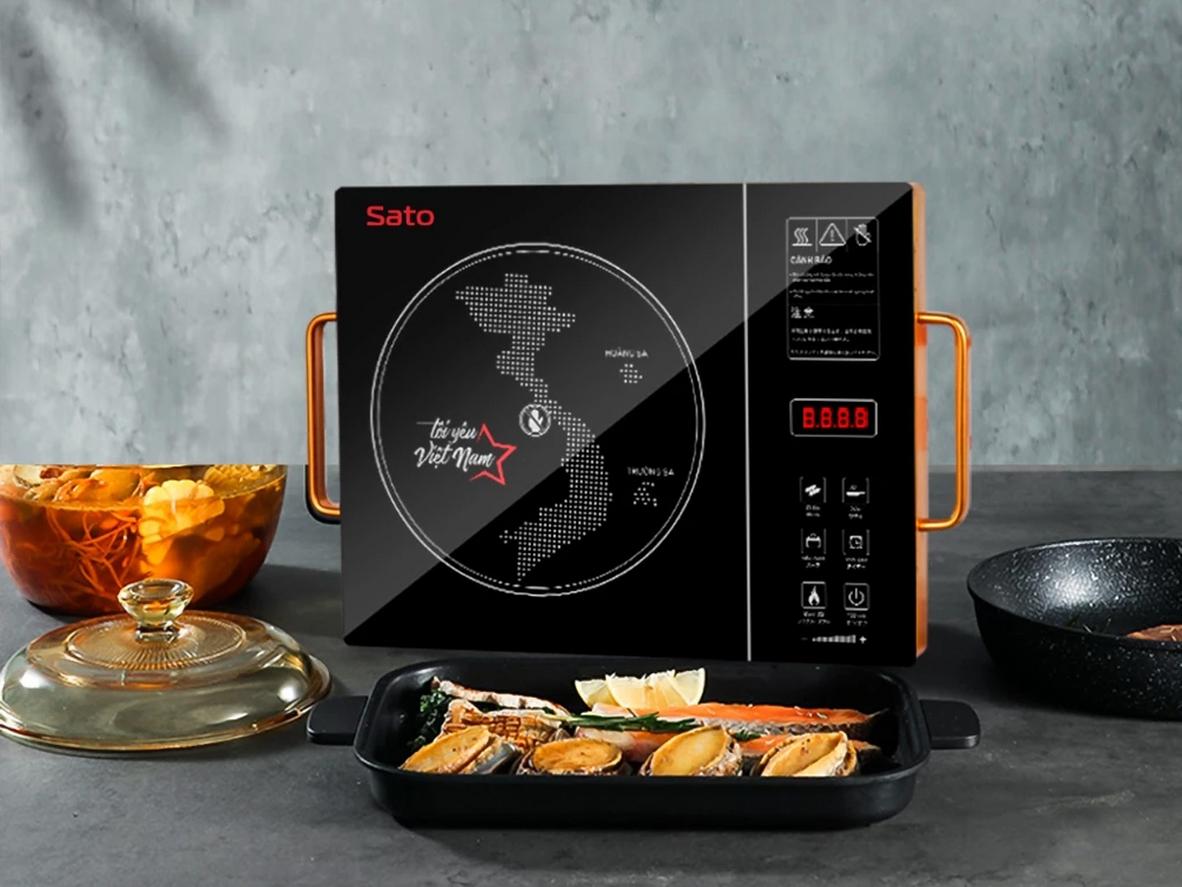 Mặt kính cường lực bền đẹp, điều khiển dễ thao tác