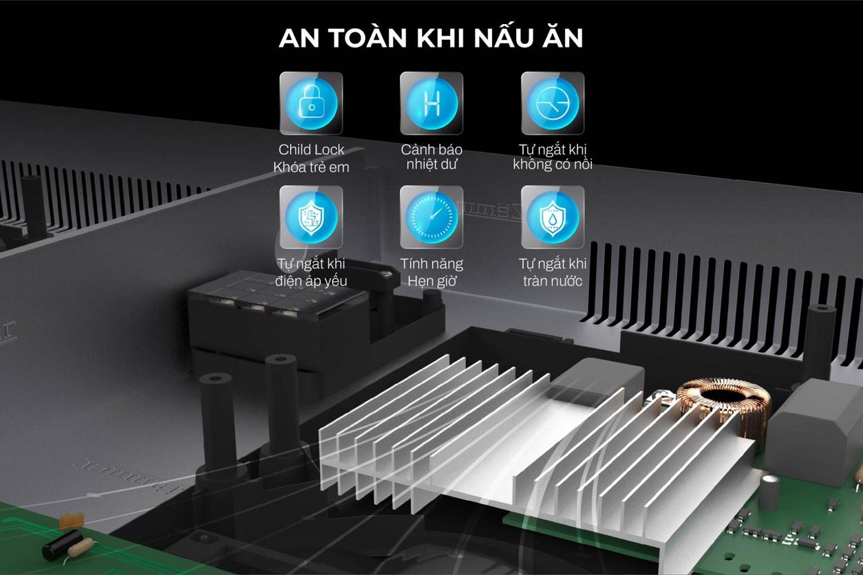 Mặt kính EURO K sang đẹp và dễ vệ sinh