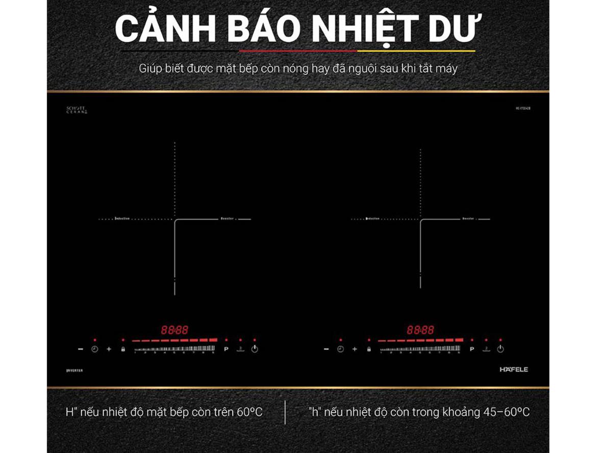 Mặt kính Schott Ceran bền đẹp và dễ vệ sinh