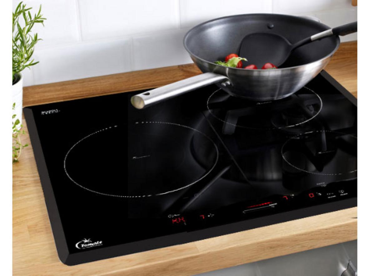 Mặt kính Schott Ceran cao cấp của Bếp từ Tomate TOM 03IS-8G