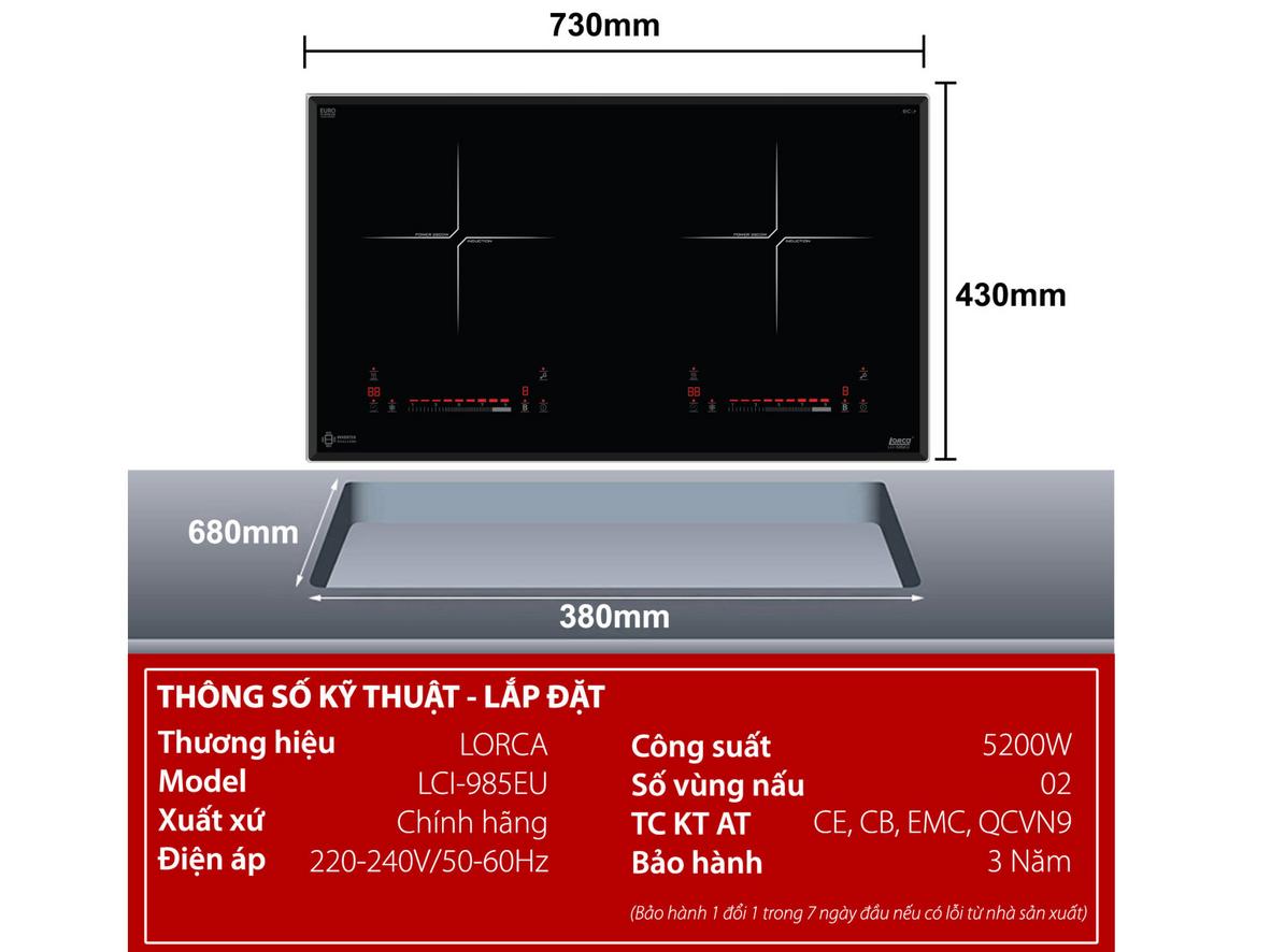 Mặt kính cao cấp và điều khiển Slider nhạy, dễ dùng.