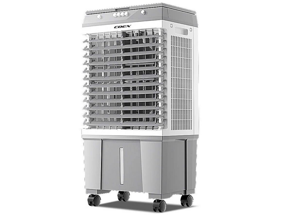 Công suất 80W và lưu lượng gió 3000 m³/h giúp làm mát nhanh.