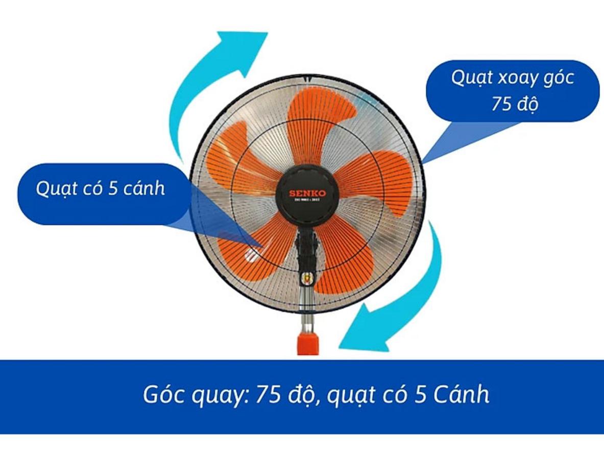 Khả năng làm mát diện rộng của Senko DCN1807