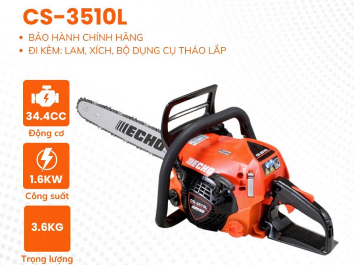 Tổng quan Máy cưa xích Echo CS3510L
