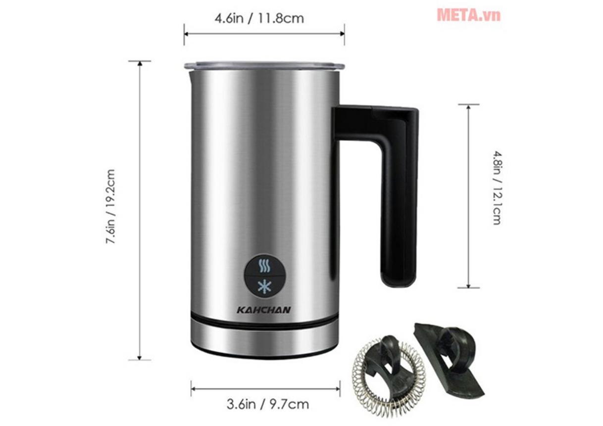 Tổng quan Máy đánh sữa tạo bọt Kahchan EP2188