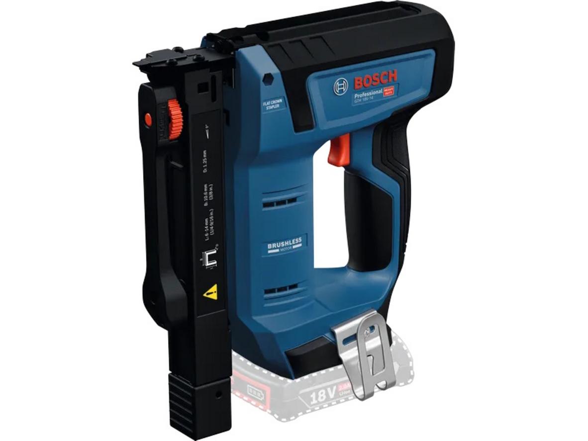 Máy dập gỗ dùng pin Bosch GTH 18V-14 Solo 0601482880 (Chưa pin, sạc)