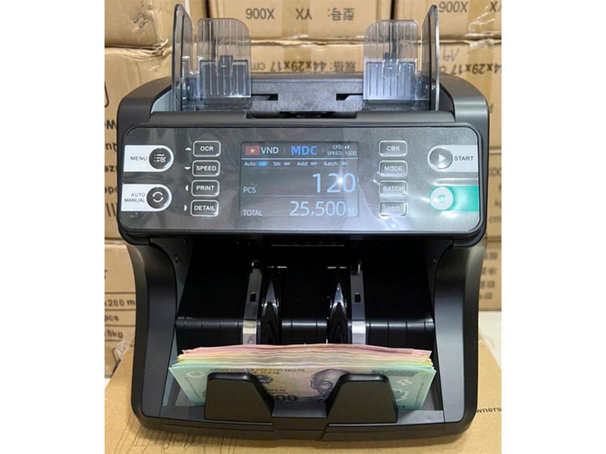 Tổng quan Máy đếm tiền đa ngoại tệ Masu 30 Plus
