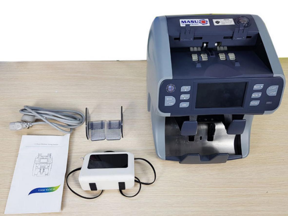 Tổng quan Máy đếm tiền Masu 68 Plus (đếm và phát hiện giả ngoại tệ)