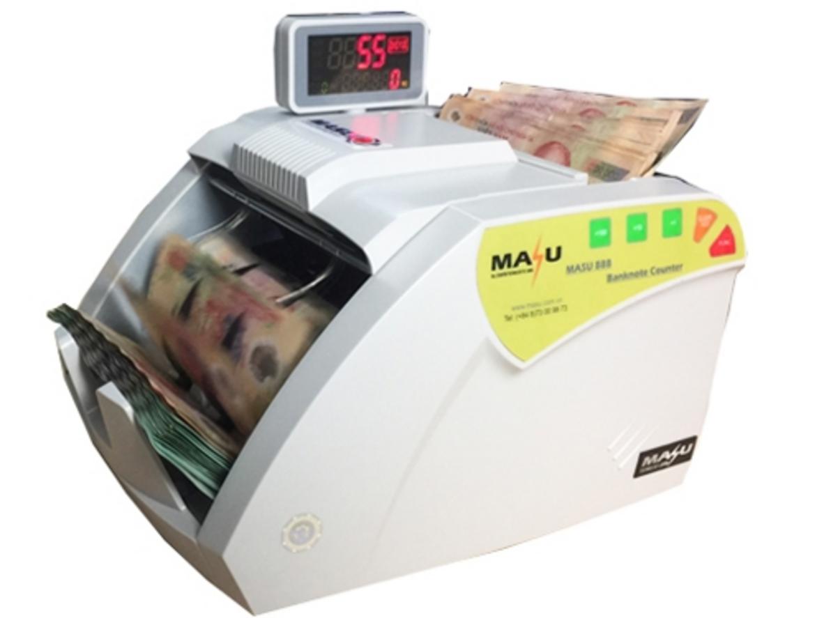 Tổng quan Máy đếm tiền Masu 888
