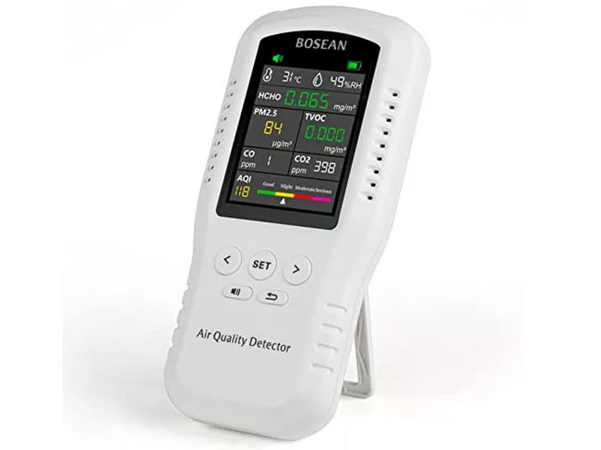 Tổng quan Máy đo chất lượng không khí Bosean T-Z01 (PM2.5, HCHO, TVOC)