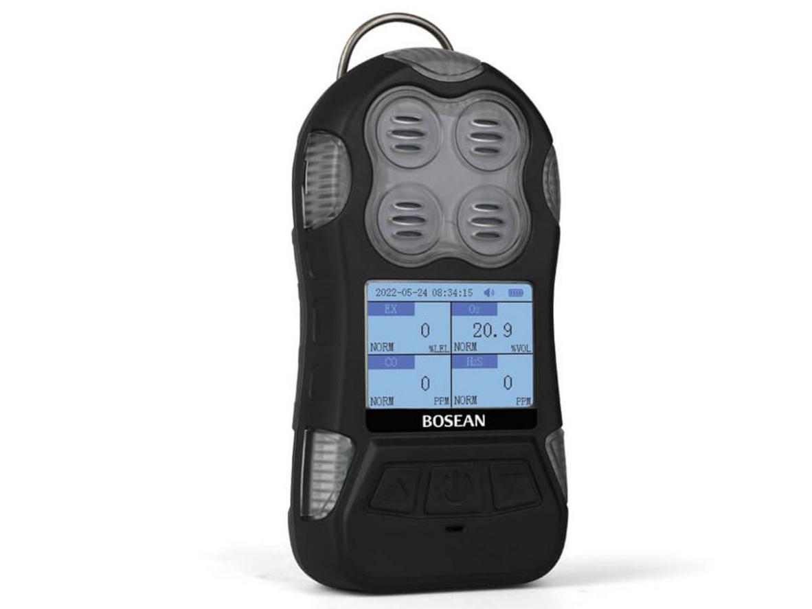 Tổng quan Máy đo đa khí cầm tay Bosean K40 (CO, H2S, O2, LEL, IP67)