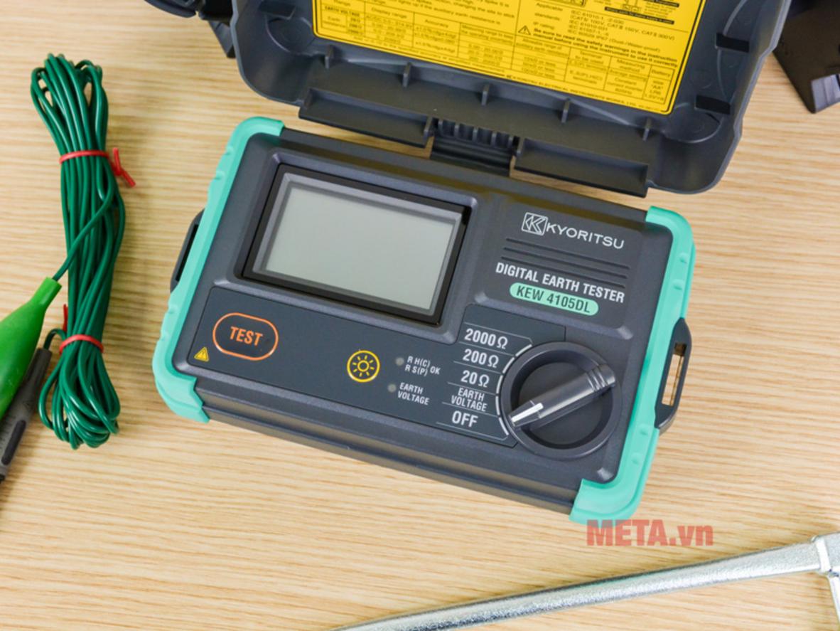 Tổng quan Máy đo điện trở đất Kyoritsu 4105DL