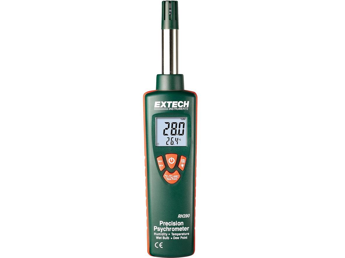 Tổng quan Máy đo độ ẩm không khí chính xác Extech RH390