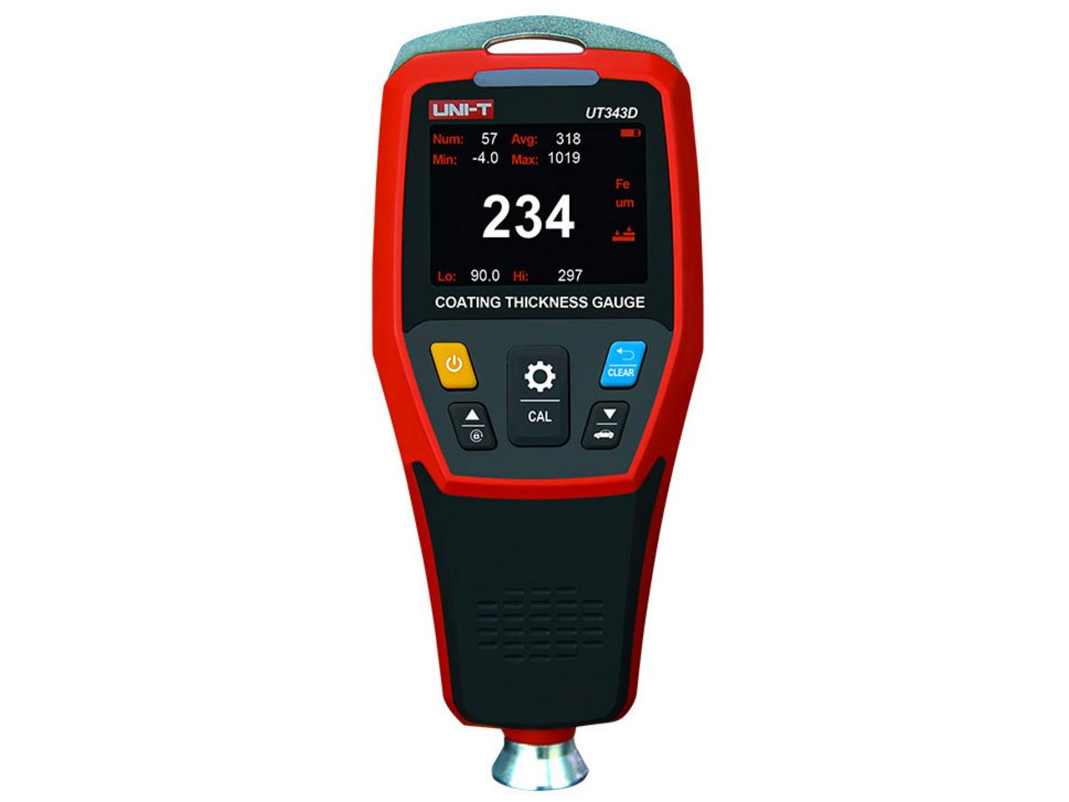 Tổng quan Máy đo độ dày lớp phủ UNI-T UT343D (0 - 1.250 μm)