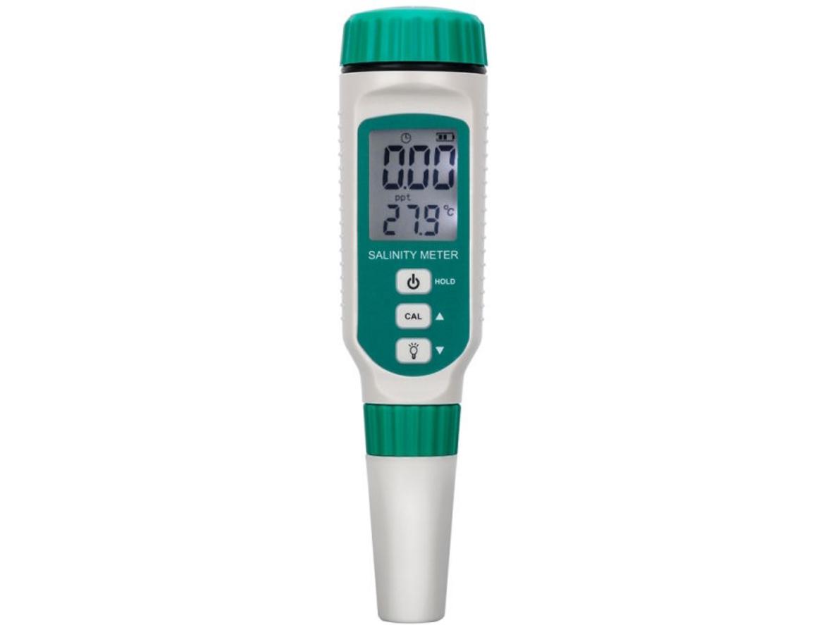 Tổng quan Máy đo độ mặn Smartsensor AR8012 (0 - 9.99 ppt / 10 - 50 ppt, ± 3% FS ± 1 digit)