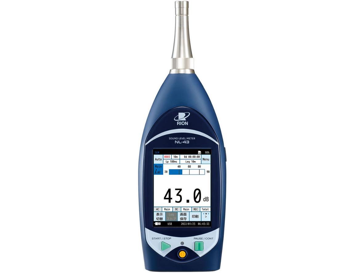 Tổng quan Máy đo độ ồn Rion NL-43