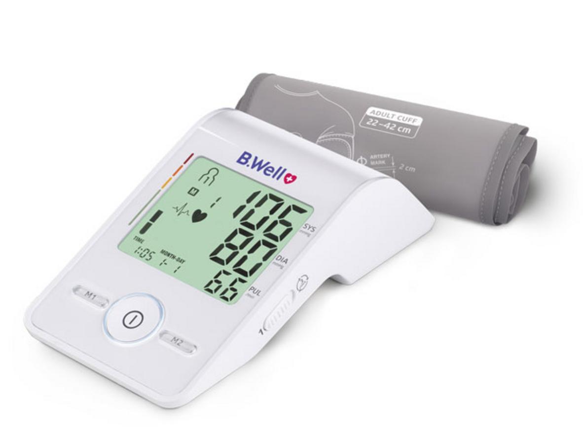 Tổng quan Máy đo huyết áp bắp tay B.Well Swiss MED-55