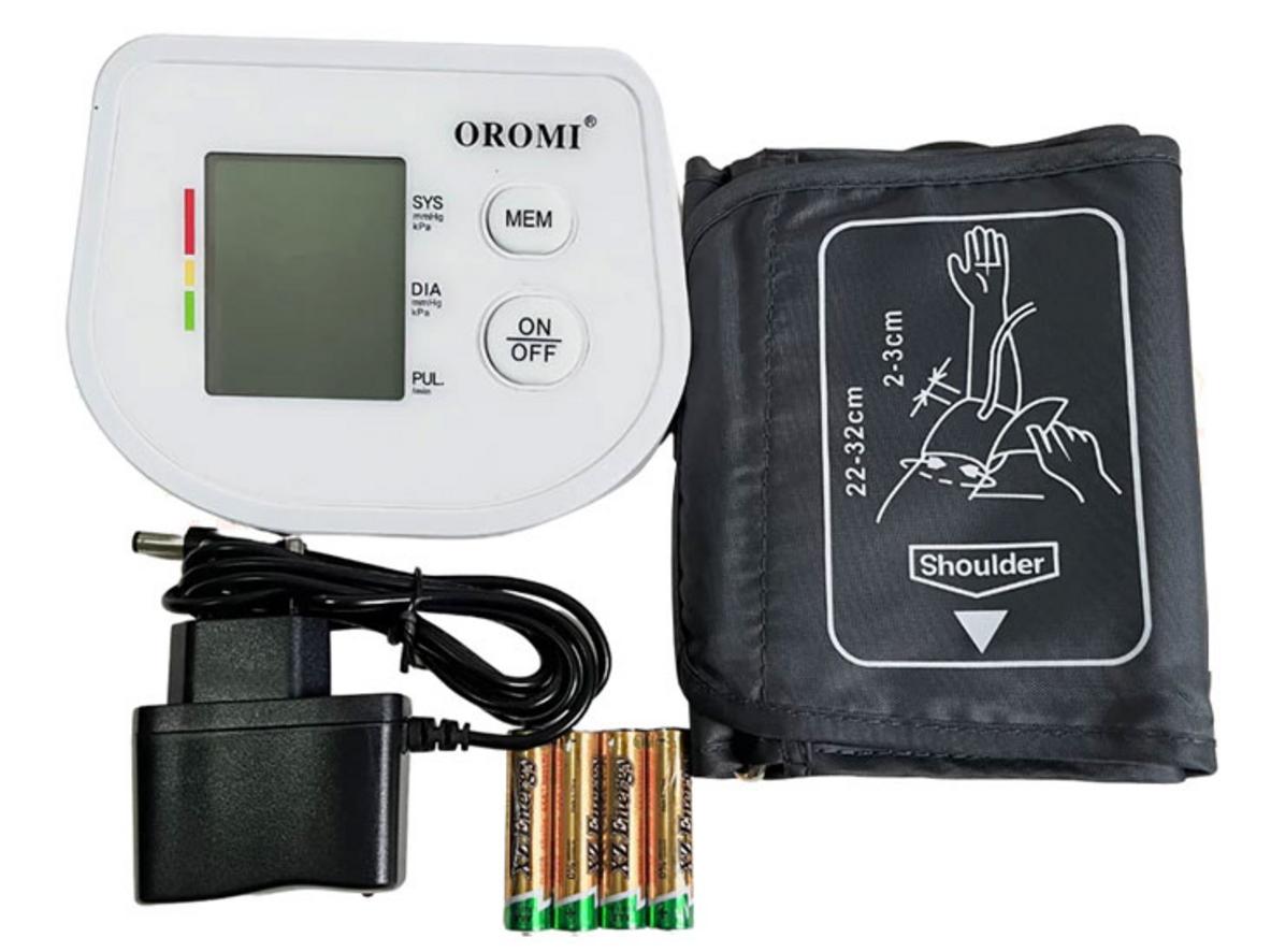 Tổng quan Máy đo huyết áp điện tử bắp tay Oromi GT-712
